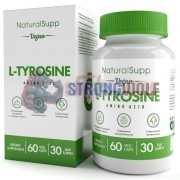 L-Tyrosine [Тирозин] (500 мг x 60 капс), NaturalSupp