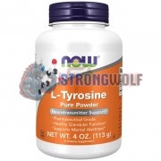 L-Tyrosine [Тирозин] (113 гр x 323 порций), NOW Foods