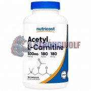 Acetyl L-Carnitine (500 мг x 180 капс), Nutricost