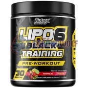 Lipo-6 Black Traininгр [Pre Workout] (201-204 гр: 30 порций), Nutrex Research