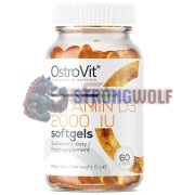 Vitamin D3 (60 шт по 50 мкг: 2000 ме), OstroVit