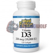 Vitamin D3 (120 шт), Natural Factors