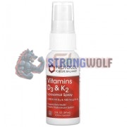 Vitamin D3 & K2 (59 мл), Protocol For Life Balance