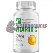 Vitamin C (120 шт по 600 мг), 4Me Nutrition
