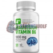 Magnesium + Vitamin B6 (120 шт), 4Me Nutrition