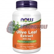 Olive Leaf Extract (120 шт по 500 мг), NOW Foods