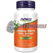 Chaste Berry [Vitex Extract] (90 шт), NOW Foods