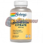 Magnesium Citrate 400 мг (180 шт), Solaray