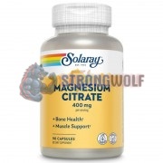 Magnesium Citrate 400 мг (90 шт), Solaray