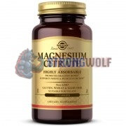 Magnesium Citrate [Highly Absorbable] (120 шт), Solgar
