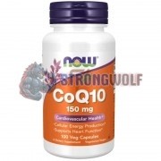 CoQ10 (100 шт по 150 мг), NOW Foods