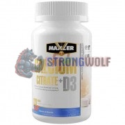 Calcium Citrate + D3 (120 шт), Maxler