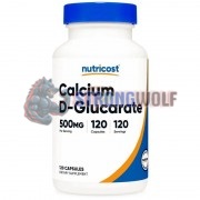 Calcium D-Glucarate (120 шт по 500 мг), Nutricost