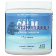 Calm [Magnesium Supplement + Calcium Powder] (226 гр: 30 порций), Natural Vitality