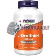L-Ornithine (120 шт по 500 мг), NOW Foods
